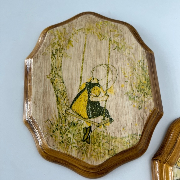 Vintage Handmade Holly Hobby and Friends Wall Plaques - Picture 2 of 8